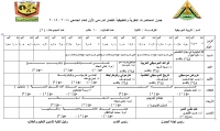 جـــدول المحـــاضرات النظريــــة والتطبيقية للفصـــل الــدراسى الأول للعـــام الــــدراسى 2014-2015 بقسم التربية الموسيقية الفرقة الثانية