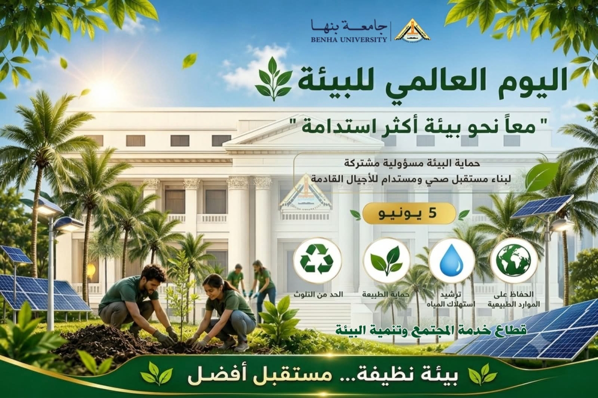 جامعة بنها | اليوم العالمي للبيئة